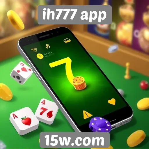 Opções de jogos disponíveis no ih777 app